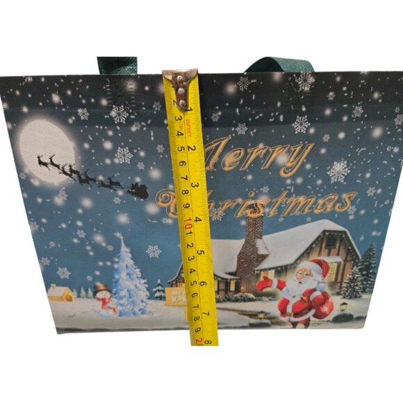 Large Reusable Non-Woven Foldable Lightweight Tote Christmas Gift Bags - NEW - Picture 5 of 7